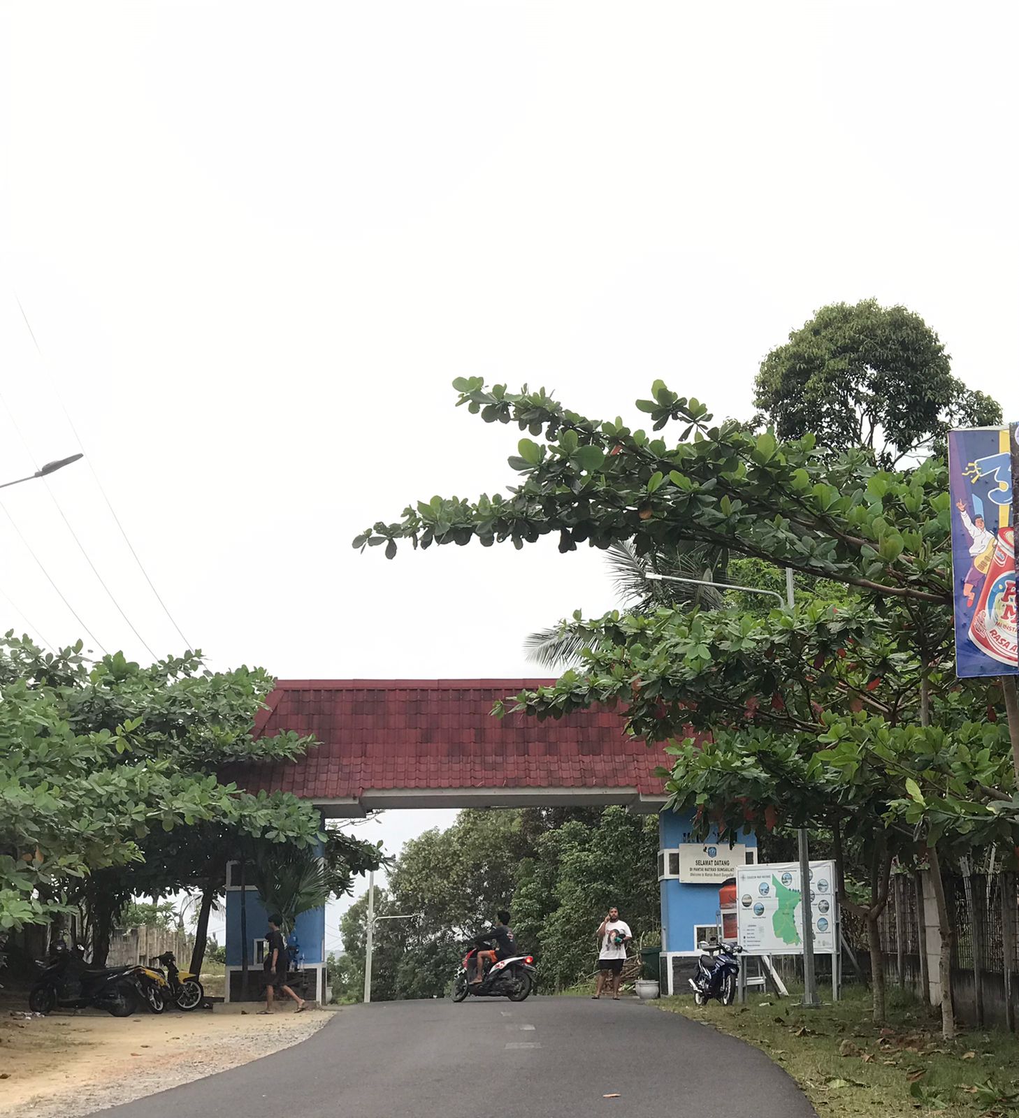 20230105 Gerbang matras salah satu target retribusi yang akan masuk ke kas Daerah Bangka.