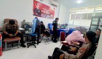 Meriahkan HUT ke-73 Divisi Humas Polri, Ratusan Personel Polda Donor Darah