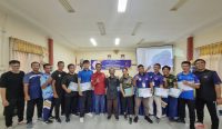Peserta Pelatihan Kapasitas Pelatih Olahraga Apresiasi KONI Babar