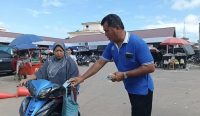 Retribusi Parkir Pasar Parittiga Naik Signifikan, di Mentok Malah Turun