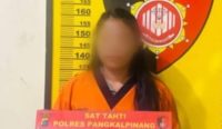 Gelapkan Uang Kredit hingga Rp103 Juta, Ibu Rumah Tangga di Bangka Barat Diciduk Polisi
