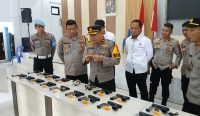 Polres Bangka Selatan Periksa Senpi Personel