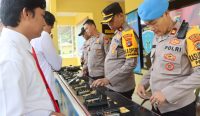 Polres Bangka Tengah Gelar Operasi Gaktiblin: 14 Senpi Dinas Diperiksa