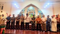 Beri Rasa Aman di Malam Natal, Pj Gubernur dan Forkopimda Babel Kunjungi Gereja