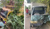 Brak! Truk Vs Mobil Boks di Kemuja, 1 Orang Tewas