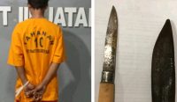 Kesal Gegara Ditagih Utang, Pria di Pangkalpinang Tusuk Teman Sendiri