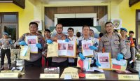 Polres Bateng Ringkus 5 Tersangka dan 36,15 Gram Sabu pada Operasi Antik