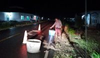 Pria Paruh Baya Ditemukan Tewas di Jalan Terentang, Diduga Korban Tabrak Lari