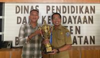 Forki Basel Hadiahkan Piala Juara Umum III sebagai Kado HUT ke-22 Bangka Selatan