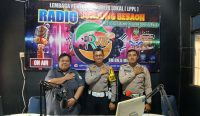 Sosialisasikan Operasi Keselamatan Menumbing Lewat Radio, Kasatlantas Edukasi Masyarakat Basel Tertib Berlalu Lintas