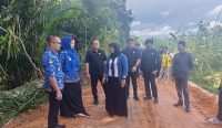 Wabup dan Komisi III DPRD Basel Tinjau Box Culvert Ambruk, Warga Perbaiki Secara Swadaya