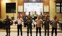 Kapolres Bersama Forkopimda Bangka Selatan Patroli Malam Takbiran