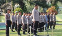 Kapolres Bangka Tengah Pimpin Apel Perdana usai Libur Idulfitri