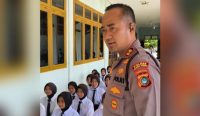 Kapolres Babar Berikan Motivasi Peserta Seleksi Paskibra Kabupaten 2025