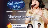 Dukung Shabrina Leanor The Next Indonesia Idol, PT Timah Gelar Nobar di 3 Kabupaten/Kota di Babel