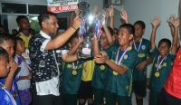 Tanpa APBD, Turnamen Sepak Bola Mini Beltim Sukses Digelar
