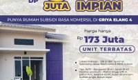 Punya Rumah Murah hanya dengan DP Rp3 Juta! Ayo Datang ke Griya Elang 4