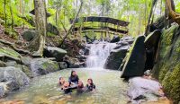 Wisata Alam Air Terjun C2 Bangka Tengah, Pesona Eksotis dengan 7 Tingkatan