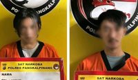 Polisi Gerebek 2 Pria di Pangkalpinang, 128 Ekstasi Disita