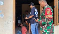 Tim Meriam Polsek Mentok Cokok Pelaku Penusukan Kakak Angkat dengan Pisau Dapur