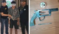 Seorang Pemuda di Toboali Ditangkap Bawa Pistol ke Tempat Hiburan Malam