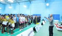 Buka Kejuaraan Badminton Bhayangkara Cup 2025, Kapolda Optimis Bisa Cetak Pebulutangkis Hebat dari Babel