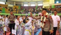 Ratusan Atlet Taekwondo Babel Berlaga di Kejuaraan Kapolda Babel Cup 2025