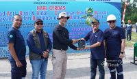Kolaborasi Penghijauan, PT Timah Serahkan Bantuan Bibit untuk Rumah Kompos KSM Resam