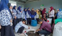 PT Timah Latih Ibu-ibu Sungailiat Olah Sampah Jadi Kompos Bernilai Ekonomis