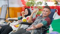 135 Kantong Darah Terkumpul dalam Donor Darah HUT ke-49 PT Timah Tbk di Belinyu