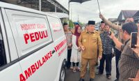 Rogoh Kocek Pribadi, Gubernur Babel Bantu 1 Unit Ambulans untuk Warga Desa Pangkalbuluh