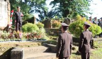 Polres Basel Gelar Upacara HUT ke-79 Bhayangkara di Benteng Toboali