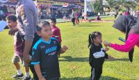 Semarak Jalan Sehat dan Lomba Anak HUT ke-79 Bhayangkara Polres Bateng