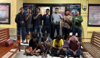 Polisi Gerebek Pesta Sabu dan Ganja di Desa Lubuk Pabrik, 4 Pelaku Diamankan