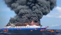 KM Barcelona 5 Terbakar di Perairan Minahasa, 3 Orang Tewas