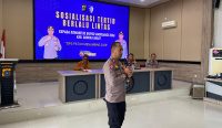Kapolres Babar Pimpin Sosialisasi Tertib Lalu Lintas kepada Komunitas Driver Ambulans Desa