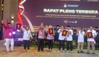 Ini Nomor Urut Paslon Wali Kota dan Wawako pada Pilkada Ulang Pangkalpinang