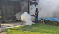 Cegah Wabah DBD, PT Timah Area Kundur Lakukan Fogging di Permukiman dan Sarana Umum