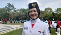 Kesya Falegia, Pembawa Baki Paskibraka Bateng yang Bercita-cita Jadi Polwan