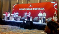 Paslon Sampaikan Visi Misi pada Debat Publik Pertama Pilkada Ulang Kota Pangkalpinang