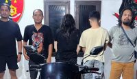 Gelapkan 2 Motor, Pasangan Muda-mudi Serahkan Diri ke Polresta Pangkalpinang