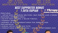 Yuk Ikuti Turnamen Voli HY Bersaudara Cup 2025, Rebut Hadiah Puluhan Juta Rupiah