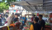 Jaga Stabilitas Harga Pangan dan Stok, Tipidter Polres Babar Sidak 2 Toko di Pasar Mentok
