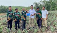 Perkuat Ekonomi Masyarakat, PT Timah Bantu Petani di Kundur Lewat Bibit Tanaman