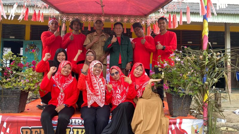 Pembagian Hadiah Tutup Kemeriahan Lomba HUT ke-80 RI di SDN 2 Simpang Rimba