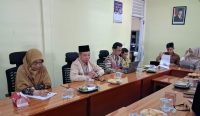 Visitasi ke Baznas Bateng, Kemenag Babel Minta Zakat Dikelola Profesional dan Transparan