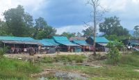 Puluhan Camp Liar Penambang Berdiri di Dusun Bernai Sinar Gunung
