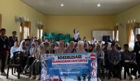 Mahasiswa KKN-T UBB Ajak Siswa SMAN 1 Simpang Rimba Tertib Berlalu Lintas