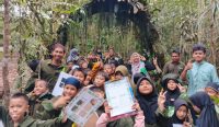Begini Keseruan Siswa SDIT Alam Cahaya Toboali Outing Class di Taman Pemancingan Alam Pangkalanbaru