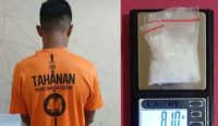 Polisi Ciduk Pengedar Narkotika di Desa Gadung, 8,10 Gram Sabu Disita